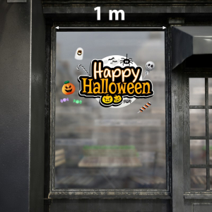 Decal dán tường Decal Halloween -Những viên kẹo