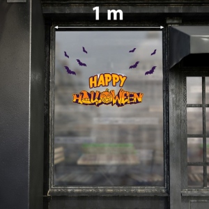 Decal dán tường Decal Halloween đàn dơi bay Decal dán tường Decal Halloween đàn dơi bay