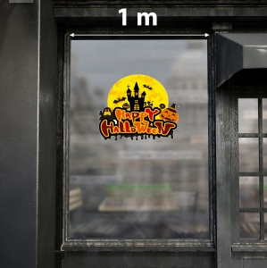 Decal dán tường Decal happy halloween 1 Decal dán tường Decal happy halloween 1