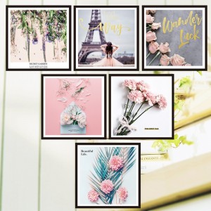 Decal dán tường Decal khung ảnh sắc màu decal dán tường, 0,91 x 0,90(m)(dài x rộng), dán quán cafe, DIY TPHCM Decal dán tường Decal khung ảnh sắc màu decal dán tường, 0,91 x 0,90(m)(dài x rộng), dán quán cafe, DIY TPHCM