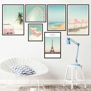 Decal dán tường Decal dán decal khung ảnh tháp và cảnh thiên nhiên, dán theo sở thích, trang trí quán cafe, đẹp ở TPHCM Decal dán tường Decal dán decal khung ảnh tháp và cảnh thiên nhiên, dán theo sở thích, trang trí quán cafe, đẹp ở TPHCM