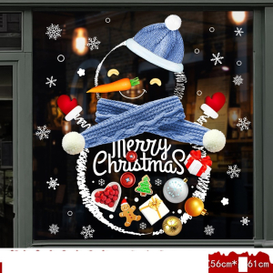 Decal dán tường Decal Noel- Người Tuyết (*H)