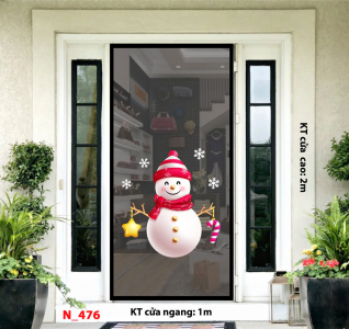 Decal dán tường Decal Noel  476