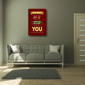 Decal dán tường Decal Slogan trang trí văn phong 1 Decal dán tường Decal Slogan trang trí văn phong 1