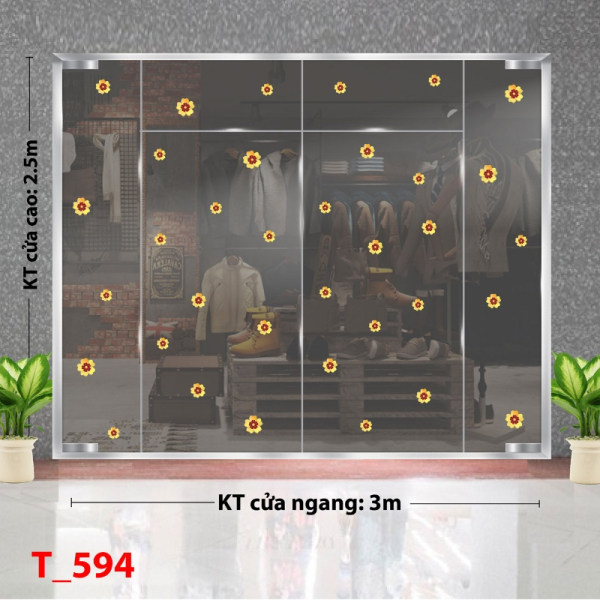 Decal dán tường Decal tết 2025 - Tết 594 Decal dán tường Decal tết 2025 - Tết 594