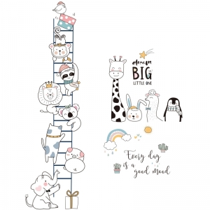 Decal dán tường Decal thú leo dây decal dán, sau dán 1,16 x 0,88 (m)(dài x rộng) , phòng bé, phong cách hàn quốc ở TPHCM Decal dán tường Decal thú leo dây decal dán, sau dán 1,16 x 0,88 (m)(dài x rộng) , phòng bé, phong cách hàn quốc ở TPHCM
