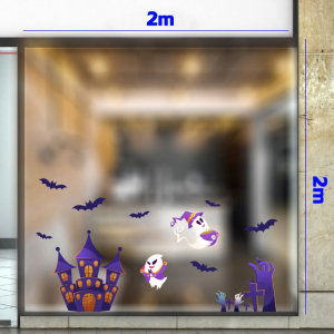 Decal dán tường Decal trang trí halloween 12 Decal dán tường Decal trang trí halloween 12