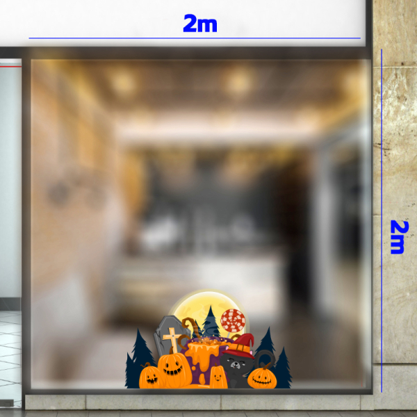 Decal dán tường Decal trang trí halloween 14 Decal dán tường Decal trang trí halloween 14