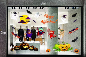 Decal dán tường Decal trang trí Halloween số 21 Decal dán tường Decal trang trí Halloween số 21