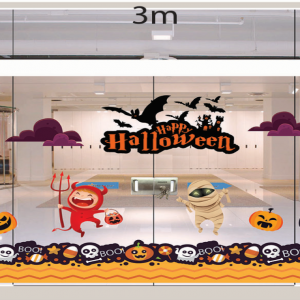 Decal dán tường Decal trang trí Halloween combo số 1 Decal dán tường Decal trang trí Halloween combo số 1