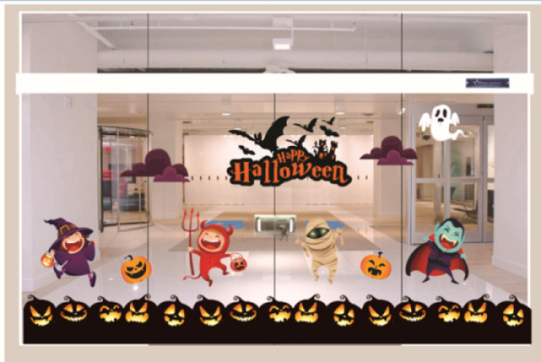 Decal dán tường Decal trang trí Halloween số  18