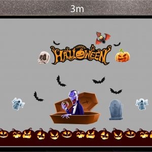Decal dán tường Decal trang trí Halloween số 39 Decal dán tường Decal trang trí Halloween số 39