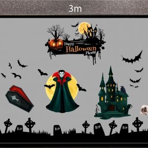 Decal dán tường Decal trang trí Halloween số 40 Decal dán tường Decal trang trí Halloween số 40