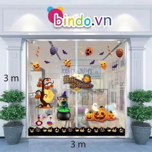 Decal dán tường Decal trang trí Halloween số 45 Decal dán tường Decal trang trí Halloween số 45