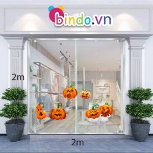Decal dán tường Decal trang trí Halloween số 48