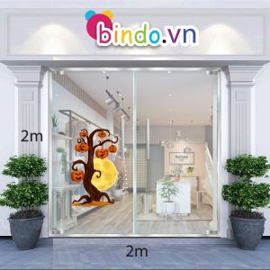 Decal dán tường Decal trang trí Halloween số 50