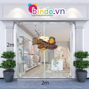 Decal dán tường Decal trang trí Halloween số 53