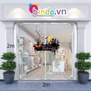 Decal dán tường Decal trang trí Halloween số 56