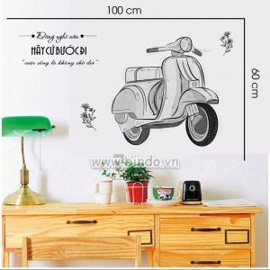 Decal dán tường Decal trang trí quán số 17 Decal dán tường Decal trang trí quán số 17