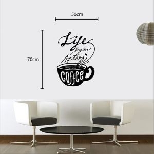 Decal dán tường Decal dán decal trang trí quán số 5, phong cách hàn quốc, trang trí quán cafe, ở TPHCM