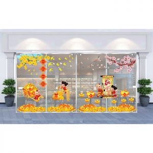 Decal dán tường Decal trang trí tết xuân 2020 combo số 22 Decal dán tường Decal trang trí tết xuân 2020 combo số 22
