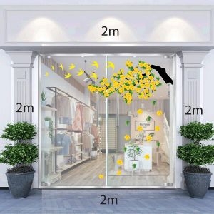 Decal dán tường Decal trang trí tết xuân 2020 số 64B Decal dán tường Decal trang trí tết xuân 2020 số 64B
