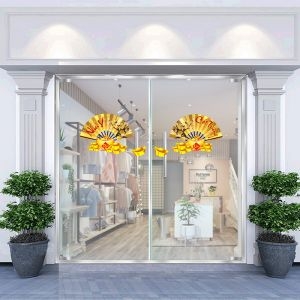 Decal dán tường Decal trang trí tết xuân 2020 số 77 Decal dán tường Decal trang trí tết xuân 2020 số 77