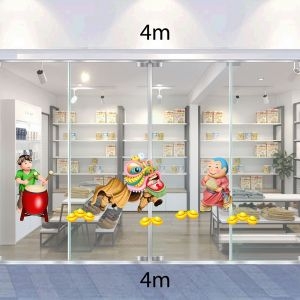Decal dán tường Decal trang trí tết xuân 2020 số 94 Decal dán tường Decal trang trí tết xuân 2020 số 94