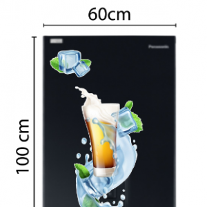 Decal dán tường Decal trang trí tủ lạnh số 4 Decal dán tường Decal trang trí tủ lạnh số 4