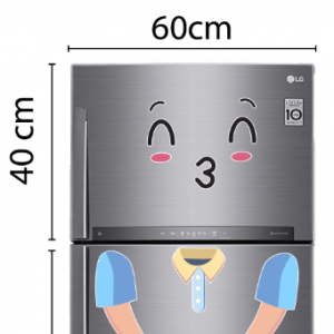 Decal dán tường Decal trang trí tủ lạnh số 7 Decal dán tường Decal trang trí tủ lạnh số 7