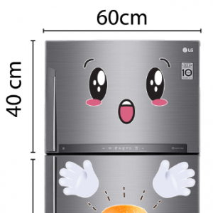 Decal dán tường Decal trang trí tủ lạnh số 8 Decal dán tường Decal trang trí tủ lạnh số 8