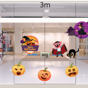 Decal dán tường Decal trang trí Halloween số 10