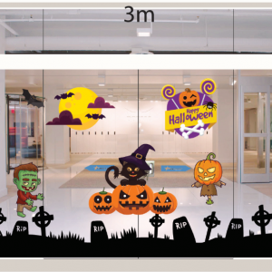 Decal dán tường Decal trang trí Halloween số 14