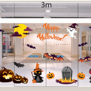 Decal dán tường Decal trang trí Halloween số 9