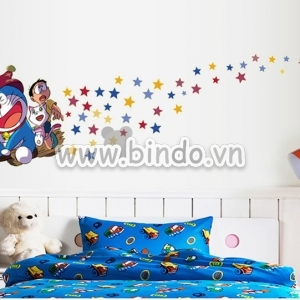 Decal dán tường Doremon dạ quang Decal dán tường Doremon dạ quang