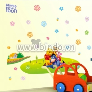 Decal dán tường Decal dán tường gấu pooh yêu thương, chi tiết rời, dán tường phòng bé, giá rẻ TPHCM Decal dán tường Decal dán tường gấu pooh yêu thương, chi tiết rời, dán tường phòng bé, giá rẻ TPHCM