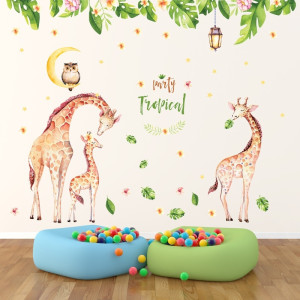 Decal dán tường Decal hươu cao cổ dán tường phòng bé, phòng ngủ đẹp Decal dán tường Decal hươu cao cổ dán tường phòng bé, phòng ngủ đẹp