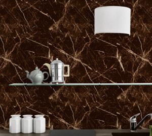 Decal dán tường Giấy dán bếp đá hoa cương nâu đen  Decal dán tường Giấy dán bếp đá hoa cương nâu đen