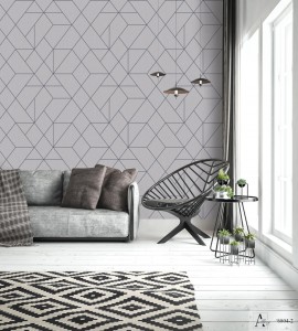 Decal dán tường Giấy dán tường hàn quốc xám ALBANY 6804-2 Decal dán tường Giấy dán tường hàn quốc xám ALBANY 6804-2