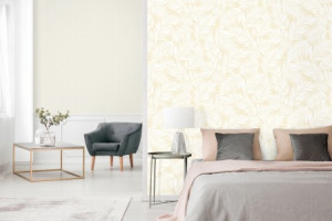 Decal dán tường Giấy dán tường hàn quốc chiếc lá The View -3004-1 Decal dán tường Giấy dán tường hàn quốc chiếc lá The View -3004-1