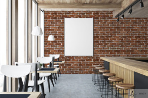Decal dán tường Giấy dán tường hàn quốc gạch nâu ALBANY 6816-3 Decal dán tường Giấy dán tường hàn quốc gạch nâu ALBANY 6816-3