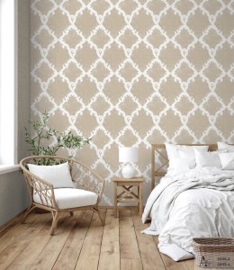 Decal dán tường Giấy dán tường hàn quốc nâu ALBANY 6808-4 Decal dán tường Giấy dán tường hàn quốc nâu ALBANY 6808-4