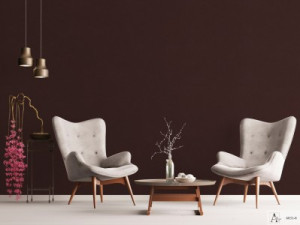 Decal dán tường Giấy dán tường hàn quốc nâu ALBANY 6831-8 Decal dán tường Giấy dán tường hàn quốc nâu ALBANY 6831-8