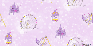 Decal dán tường Giấy dán tường hàn quốc tím FairyTale 12 Decal dán tường Giấy dán tường hàn quốc tím FairyTale 12