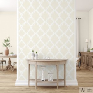 Decal dán tường Giấy dán tường hàn quốc hoa tiết trắng ALBANY 6808-1 Decal dán tường Giấy dán tường hàn quốc hoa tiết trắng ALBANY 6808-1