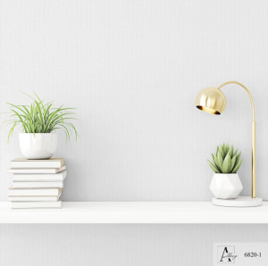 Decal dán tường Giấy dán tường hàn quốc trắng ALBANY 6820-1 Decal dán tường Giấy dán tường hàn quốc trắng ALBANY 6820-1