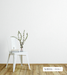 Decal dán tường Giấy dán tường hàn quốc trắng XAVIA 3906-1 Decal dán tường Giấy dán tường hàn quốc trắng XAVIA 3906-1