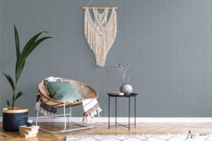 Decal dán tường Giấy dán tường hàn quốc xám ALBANY 6818-7 Decal dán tường Giấy dán tường hàn quốc xám ALBANY 6818-7
