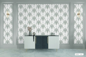 Decal dán tường Giấy dán tường hàn quốc xám XAVIA 3901-1 Decal dán tường Giấy dán tường hàn quốc xám XAVIA 3901-1