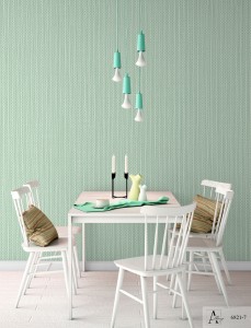Decal dán tường Giấy dán tường hàn quốc xanh ALBANY 6821-7 Decal dán tường Giấy dán tường hàn quốc xanh ALBANY 6821-7